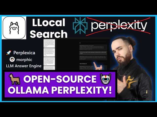 Perplexity AI Alternatives: Open Source Local Models (LLocalSearch, Perplexica, OpenPerplex, Self-Hosted Perplexica & Morphic) for GPT-4 Web Scraping